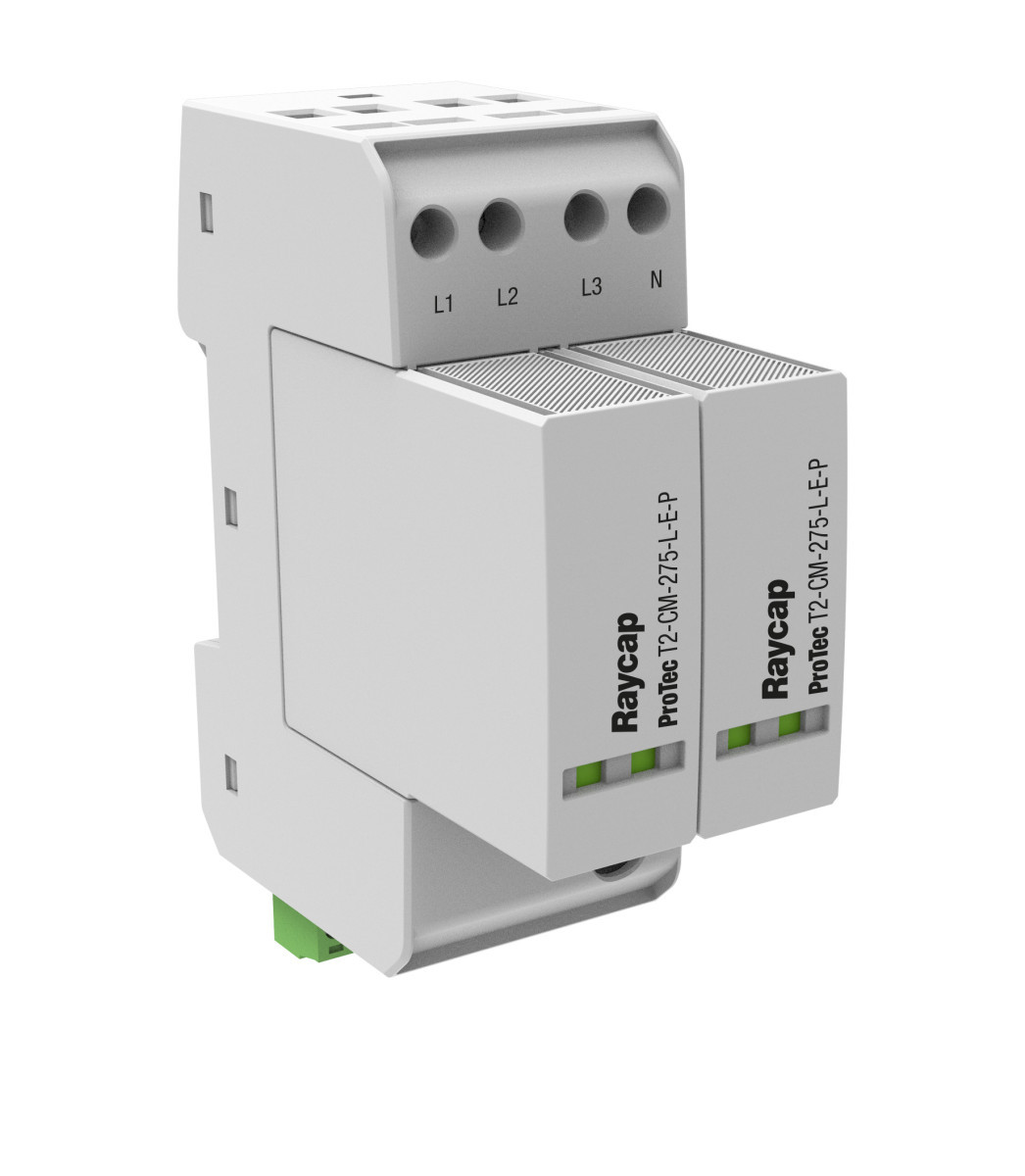 Raycap ProTec T2 CM Overspanningsbeveiliging Type 2+3 TN-S