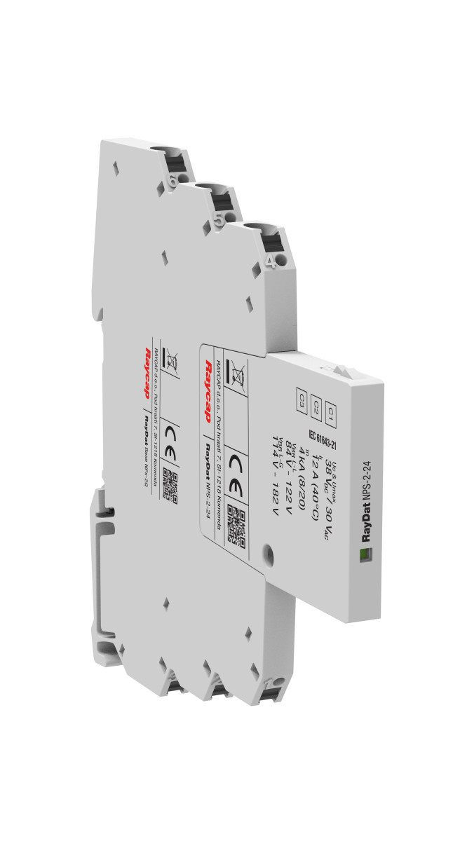 Raycap RayDat NPS Dataoverspanningsbeveiliging DC-systeem 24V