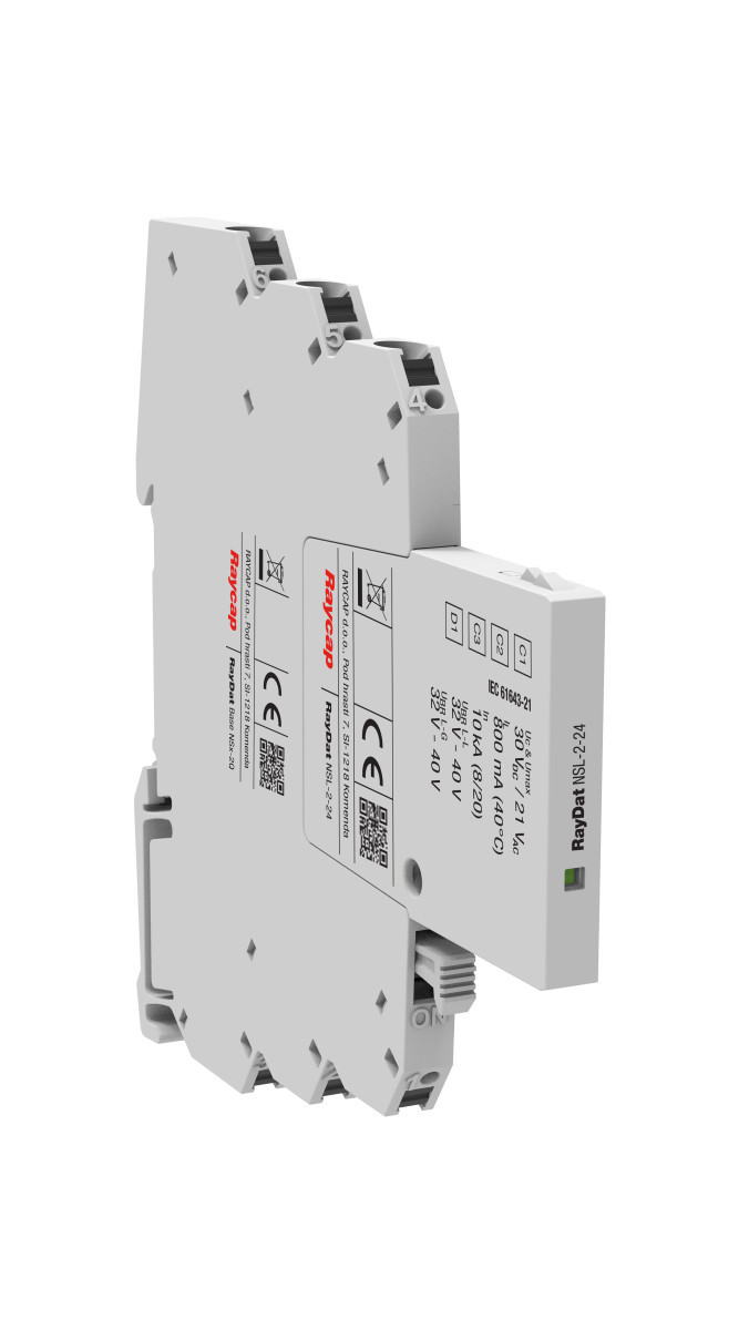 Raycap RayDat NSL Dataoverspanningsbeveiliging Signaallijn 12V