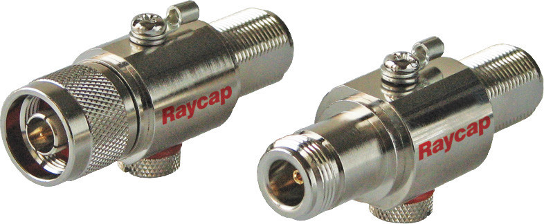 Raycap Raydat Overspanningsbeveiliging Hoog frequentie RF en coax M/F