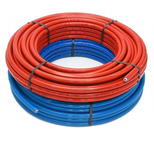 RBM Buis tita-fix pe-rt+isolatie 16x2mm blauw L=50M