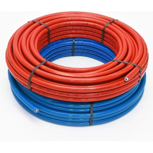 RBM Buis tita-fix pe-rt+isolatie 16x2mm rood L=50M