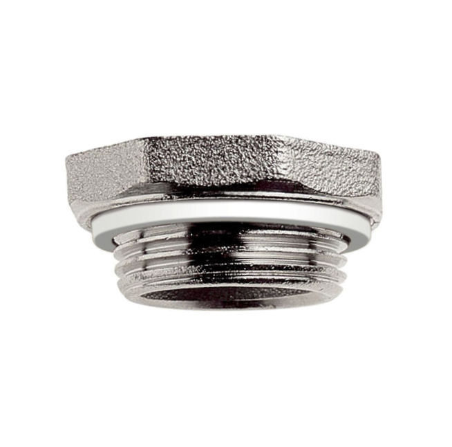 RBM Fitting met 1 aansluiting Eindstop 3/4"M +ptfe