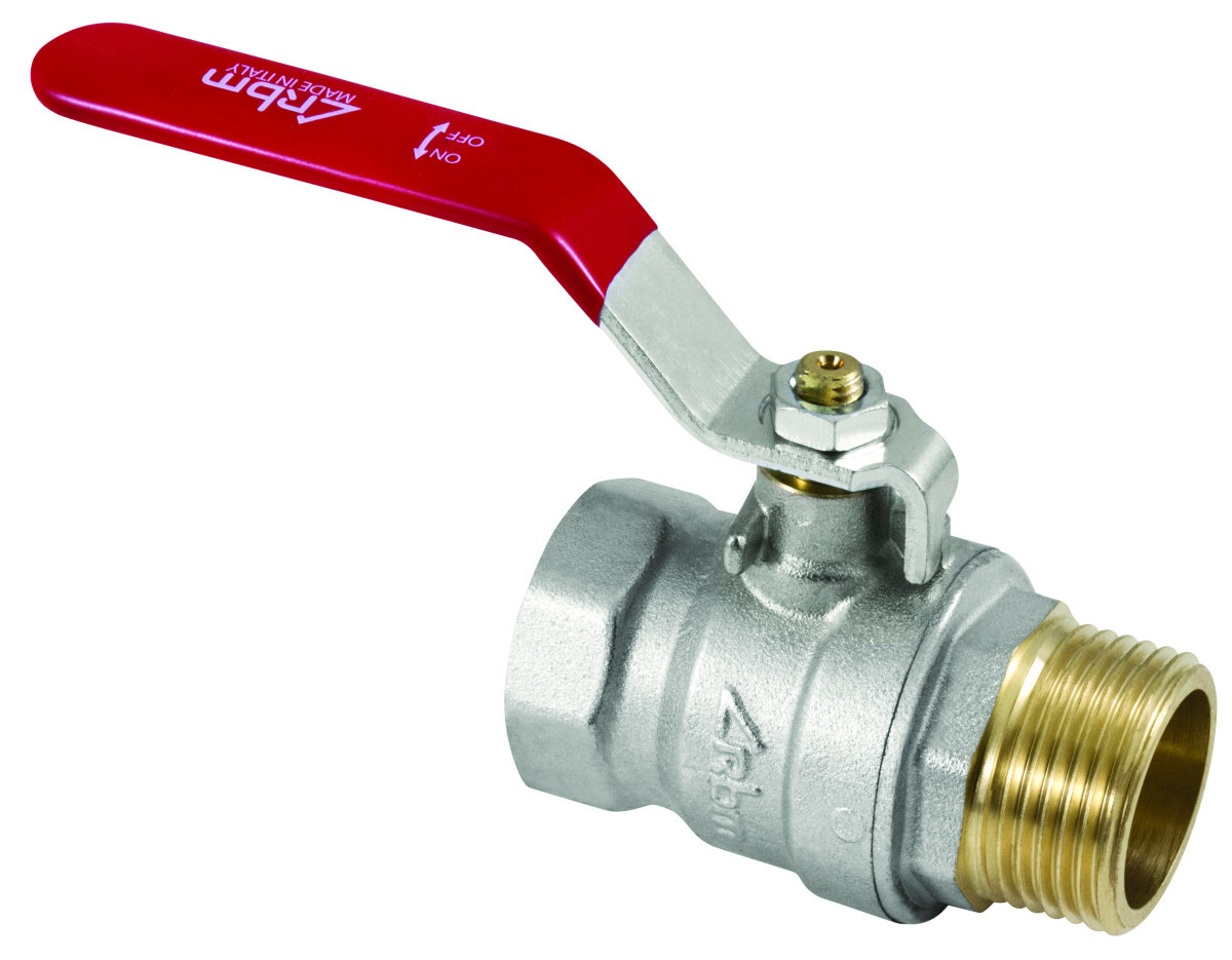 RBM Kogelkraan iro SD 3/4"MF hefboomhendel rood