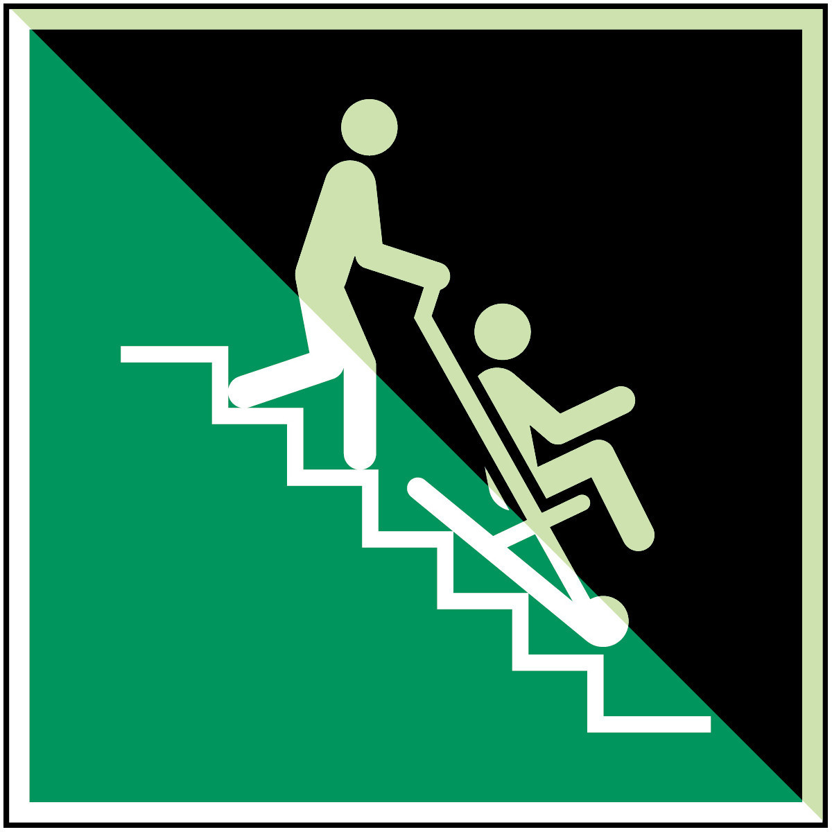 Brady BE Evacuatiestoel – iso 7010