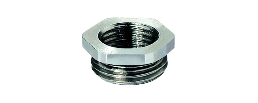 Reduceerring: M32 - PG13 messing + O-ring