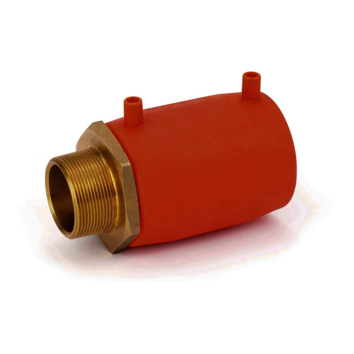 Rehau RAUPEX Fusapex 2.0 overgang met budr 50 - R 1 1/2, oranje