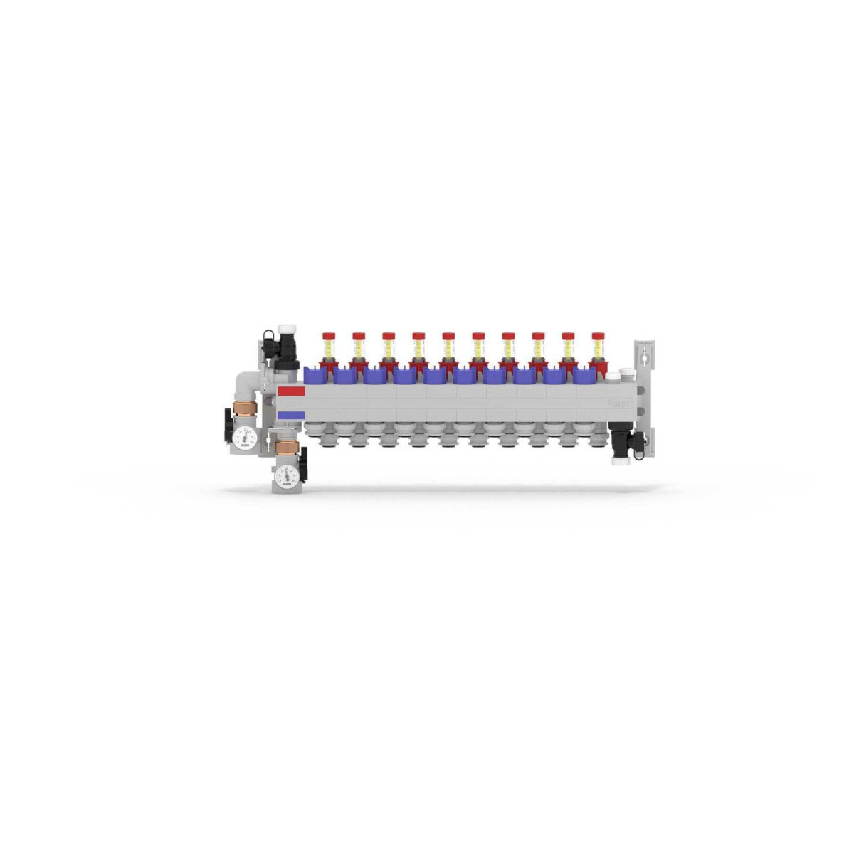 Rehau RAUTHERM Rautherm Speed verdeler HKV-D P 10 groeps, connector 17