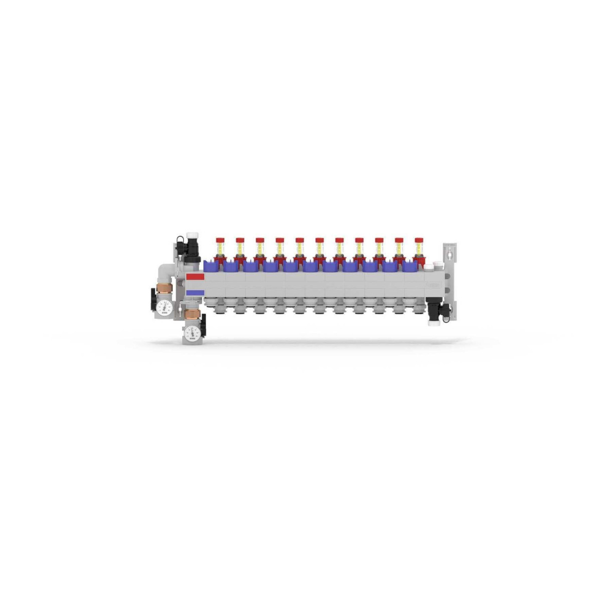 Rehau RAUTHERM Rautherm Speed verdeler HKV-D P 11 groeps, connector 17