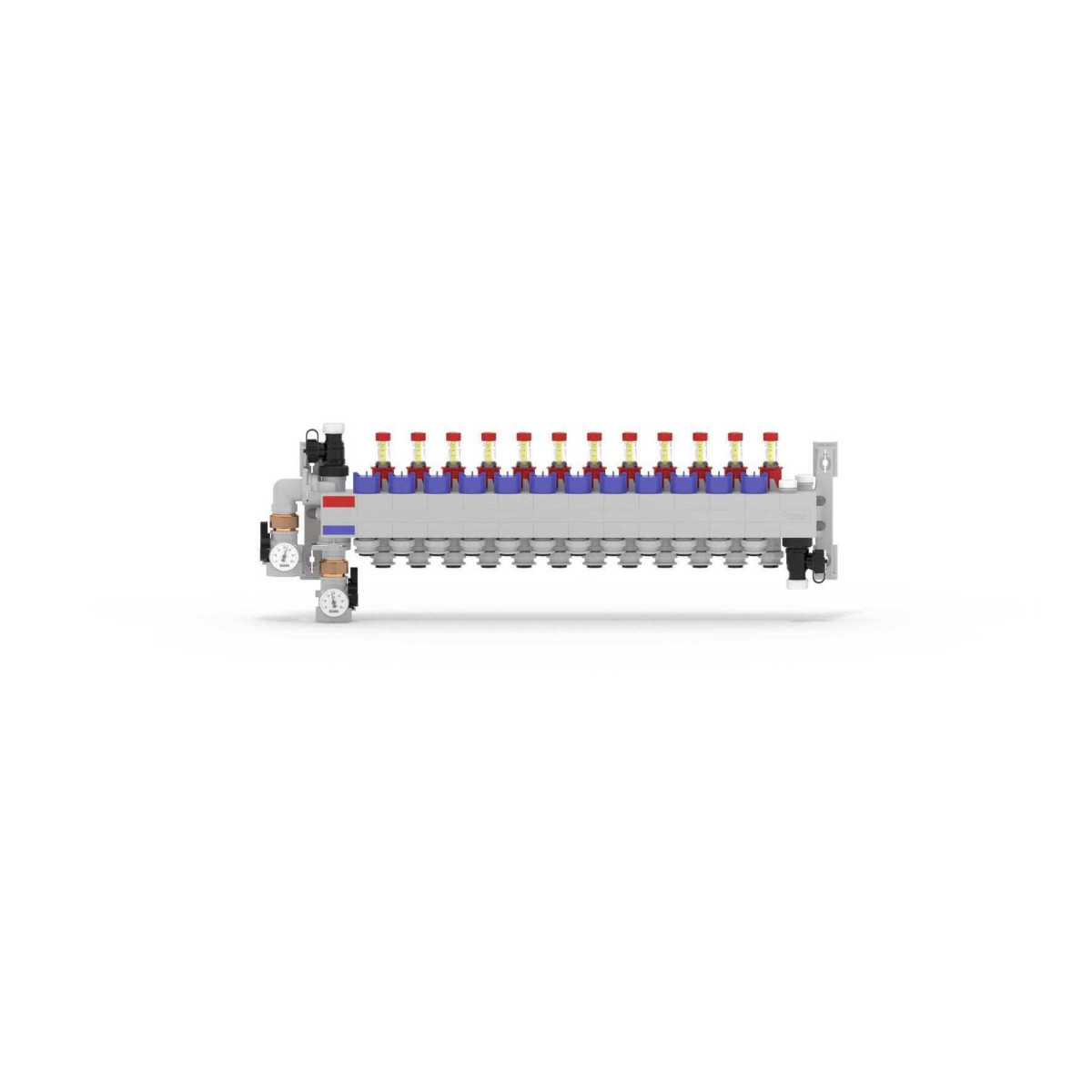 Rehau RAUTHERM Rautherm Speed verdeler HKV-D P 12 groeps, connector 17