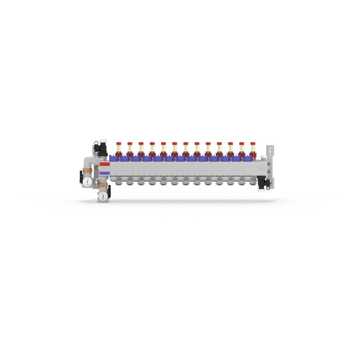 Rehau RAUTHERM Rautherm Speed verdeler HKV-D P 13 groeps, connector 17