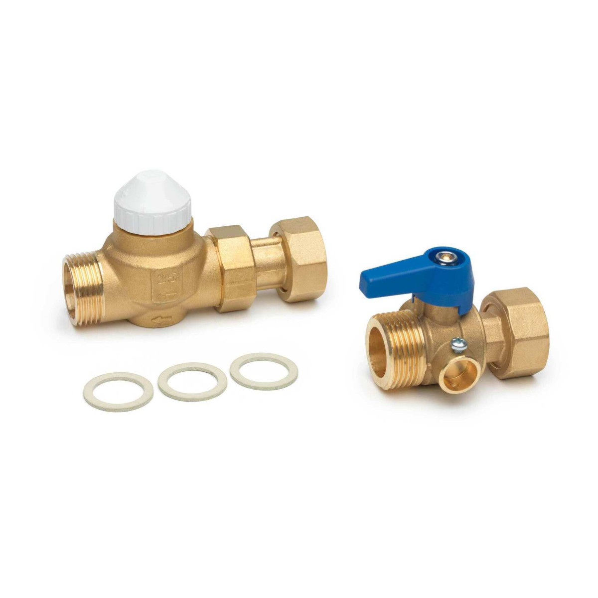 Rehau RAUTHERM Thermostatische afsluiterset voor vloerverwarmingsverdeler