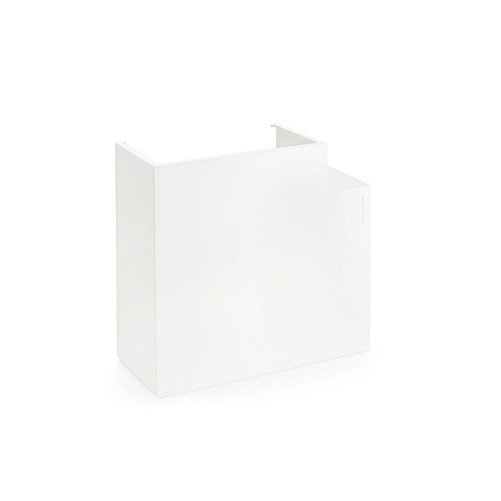 Rehau Signa base wandgoot kunststof vlakke hoek 70x110, ral 9010 Rehau Signa base wandgoot kunststof vlakke hoek 70x110, ral 9010
