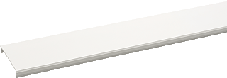 Rehau Signa base wandgoot kunststof deksel signa base 80 PVC zuiver wit 9010