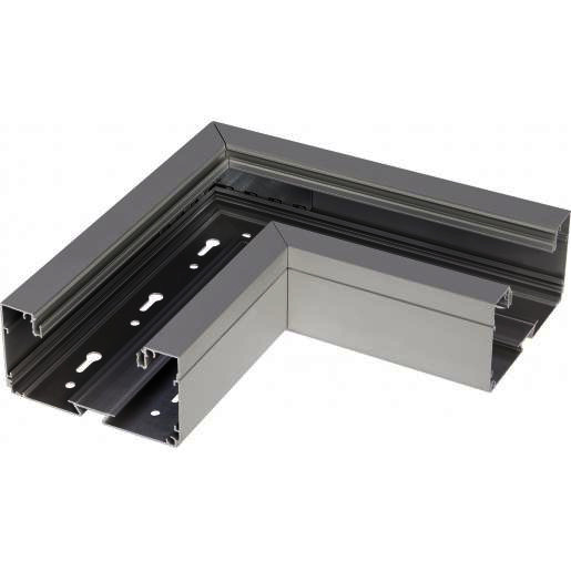 Obo Signa style wandgoot aluminium vlakke hoek 70x130 binnen