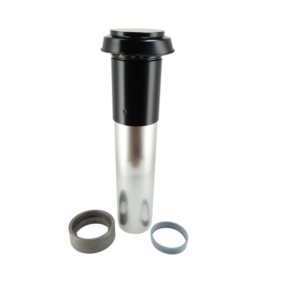 Remeha Verticale Dakdoorvoer Ø160 MM 1000 MM (zwart)