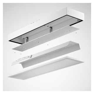 Renovatietoepassingen Fidesca PM multilumen 3 wit rechthoekig etdd 66W