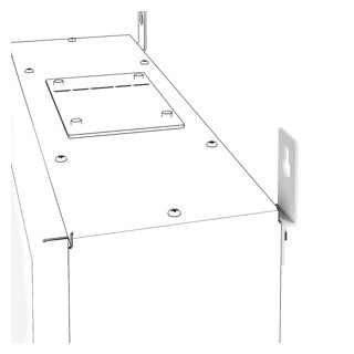 Gewiss QDX 630 H-serie Reservebeugels Voor bevestiging aan de wand - QDX 630 H - voor verdeel
