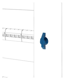 Reserveslot - verdeelkast voor wandmontage - QDX 630 H - voor glazen/V
