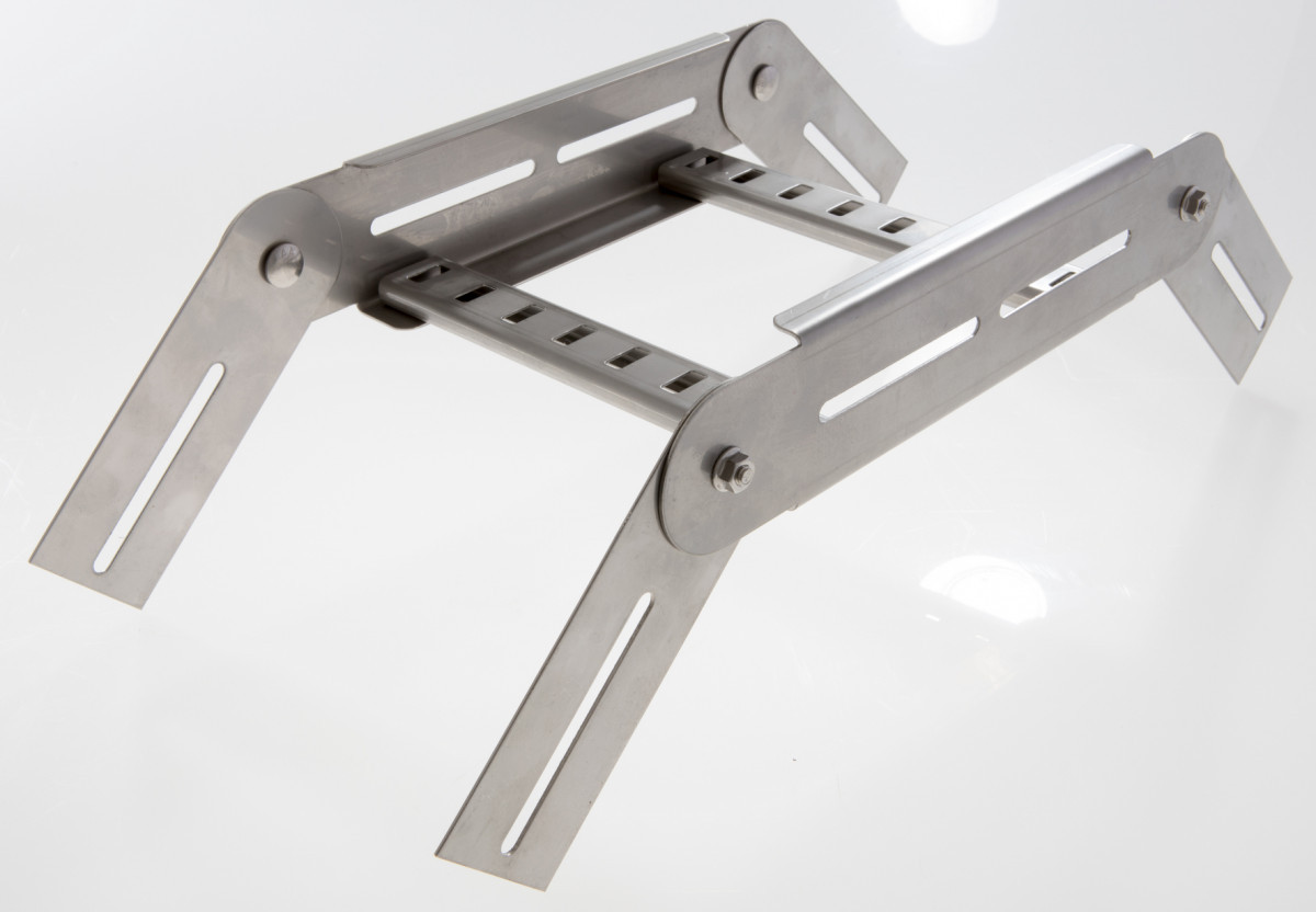 Gouda Holland Gouda Kabelladder Resist 60.300 RVS304 stijg/vervalstuk 90°