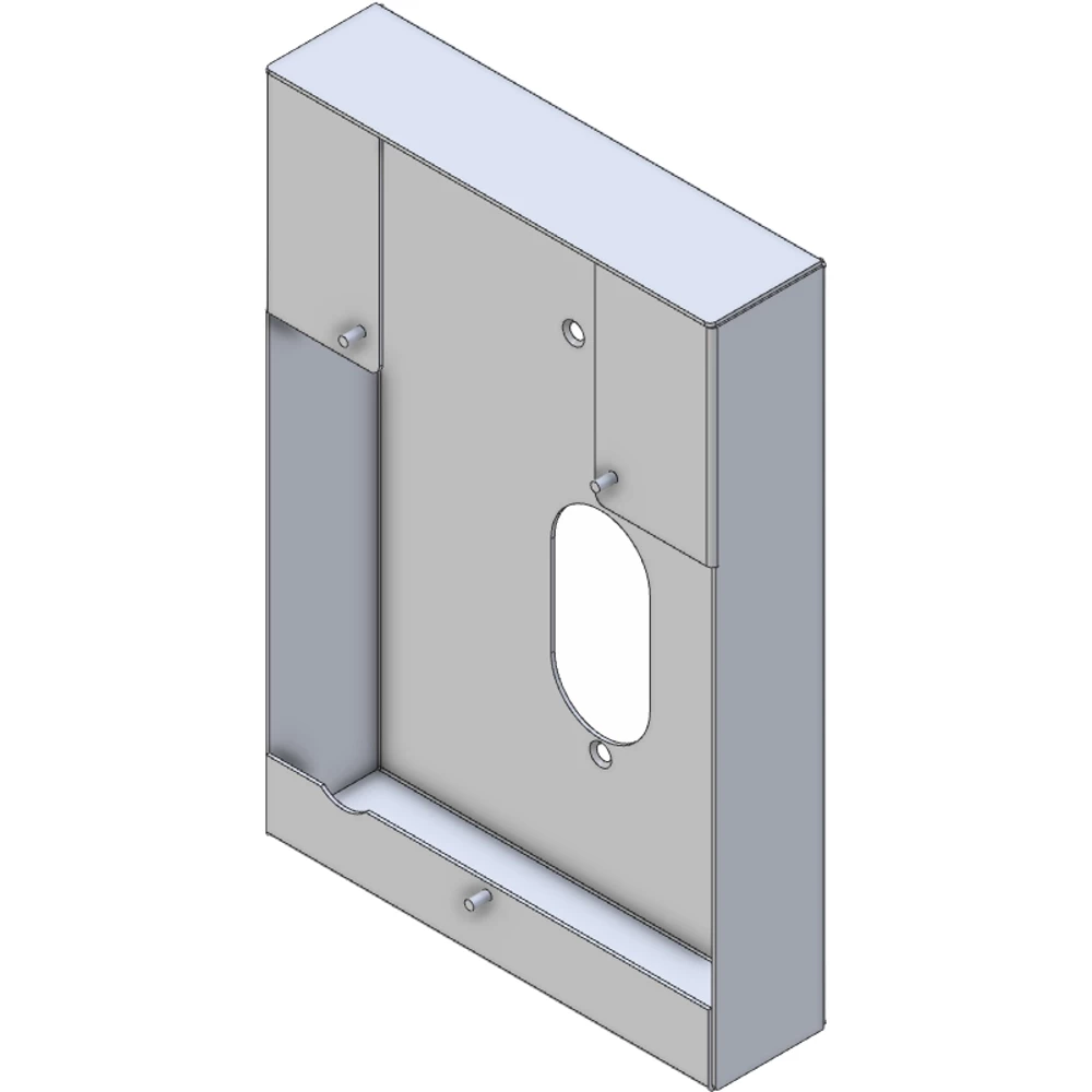 Rexel Adapter / montageplaat T.B.V. enphase iq laders ral9005