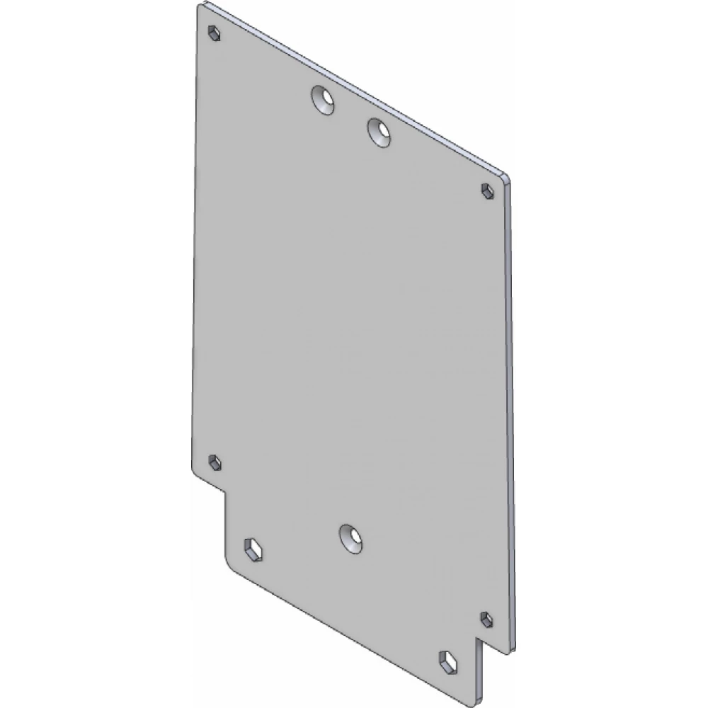 Rexel Adapter / montageplaat T.B.V. zaptec go laders ral9005