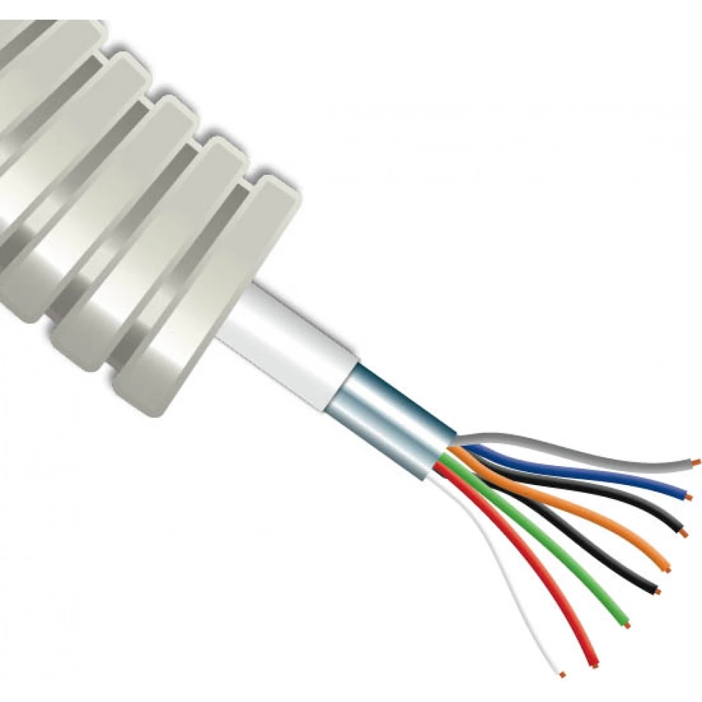 Rexflex 16MM/afg. alarmkabel 4x0,5/R100