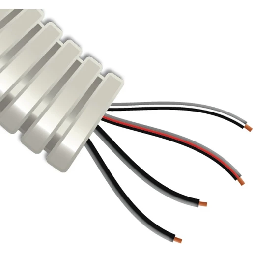 Rexflex 16MM VD 4x1.5MM zwart-zwart-zwart/rood-zwart/wit eca R100