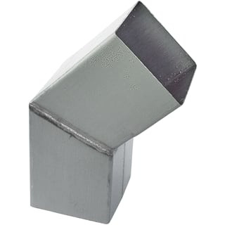 RHEINZINK BOCHT VIERKNT 100X100 72GR