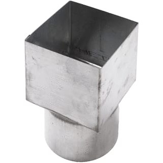 RHEINZINK VERLOOPSTUK 80X80/80