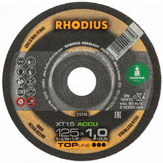 Rhodius XT15 ACCU TOPLINE LLL 125