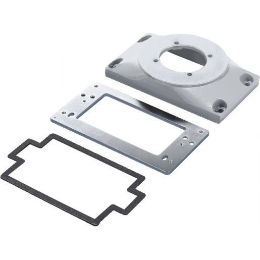 Rittal CP aansluitplaat met versteviging