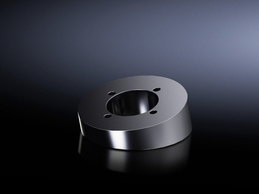 Rittal CP-S schuine hoekadapt 10° RVS