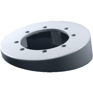 Rittal CP schuine hoekadaptor 10° CP60 diam130