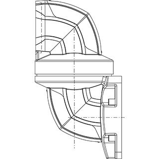 Rittal CP wandscharnier CP60