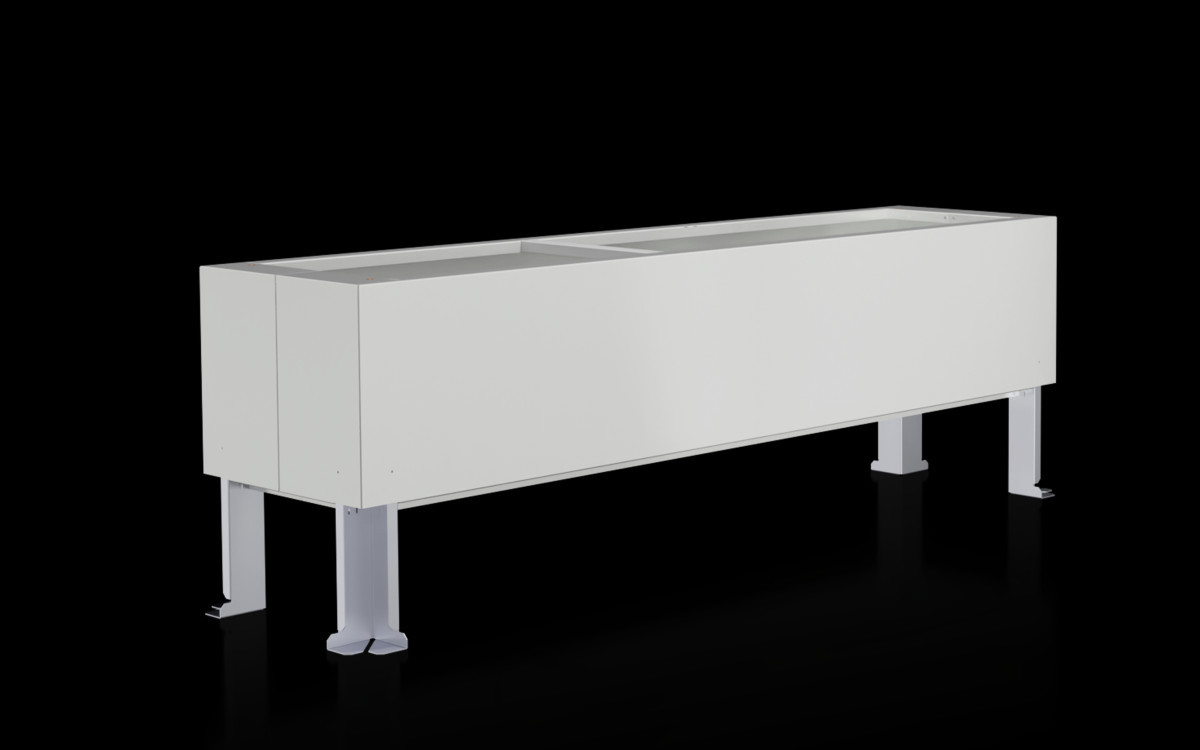 Rittal CS Sokkel TBV MFG18 H=660MM RVS ral 7035