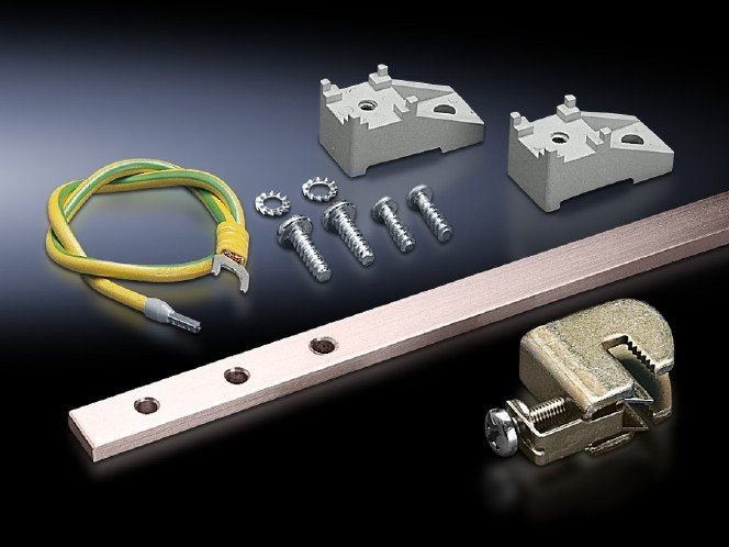 Rittal DK aansluitrail 15x5mm 20-aansluiting 200a staal