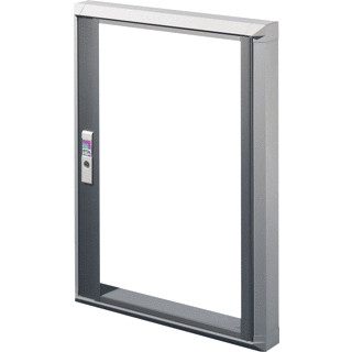Rittal FT deur kast/lessenaar beschermdeur H470MM B700MM D30MM aluminium natuurkleur