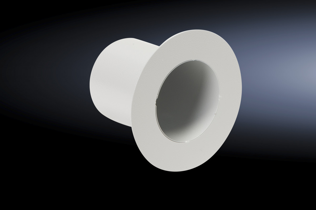 Rittal Glasvezelgeleider lengte 70MM ronde uitvoering gelakt ral7035