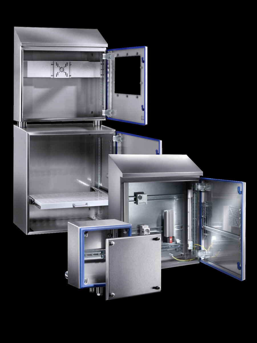 Rittal HD Drukknopkast 100(122) X280(302) X90MM