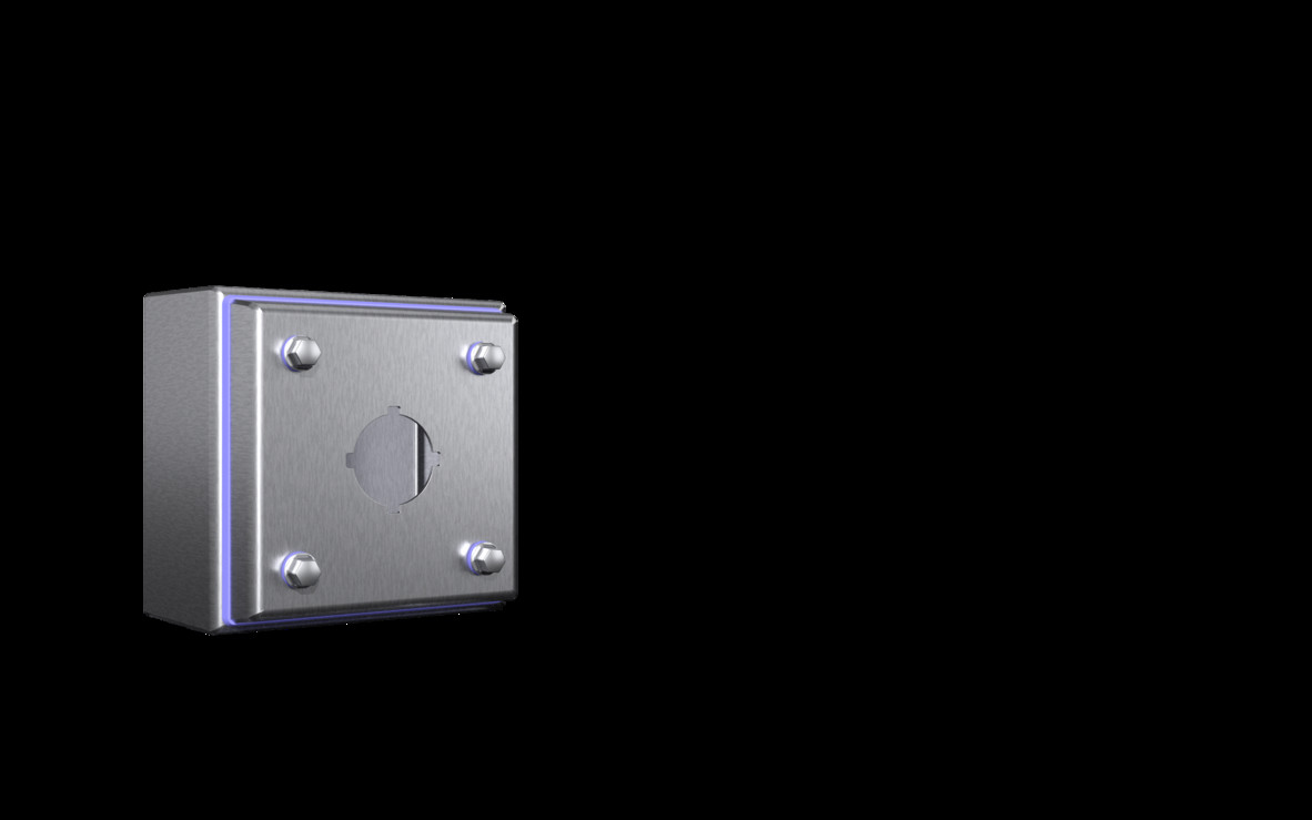 Rittal HD Drukknopkast VZV 1 drukknop D=30,5MM