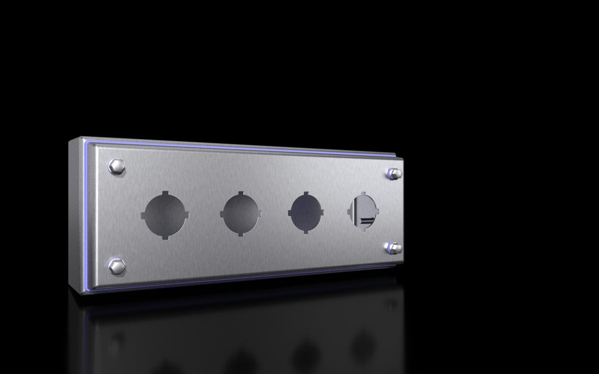 Rittal HD Drukknopkast VZV 4 drukknop D=30,5MM