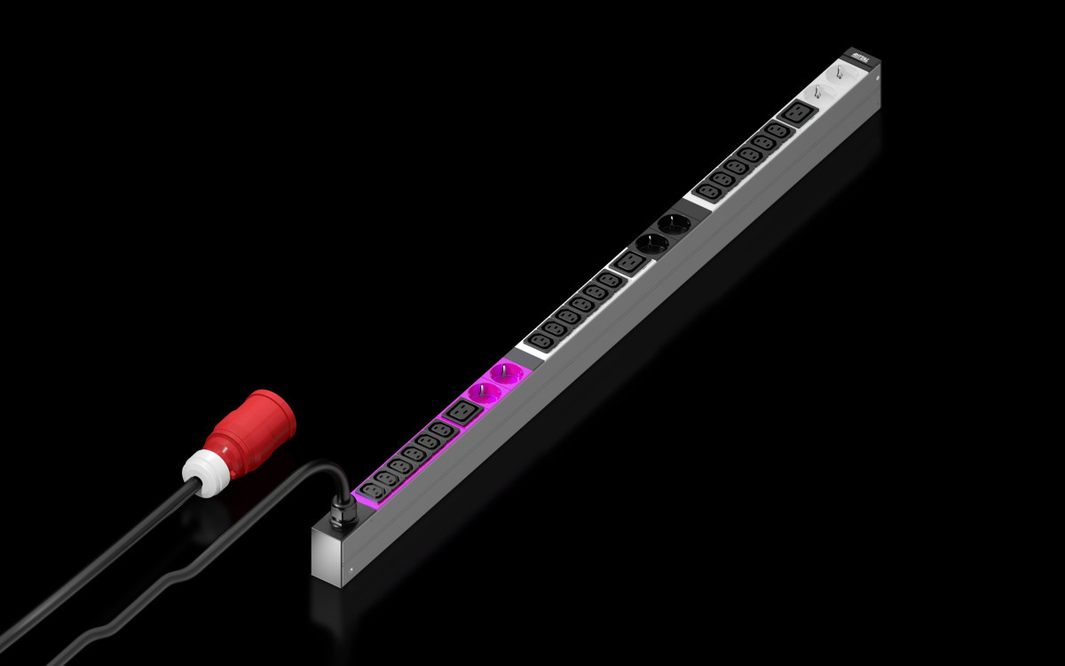 Rittal Pdu Basic 16a/3F 18xc13+3xc19+6xschuko