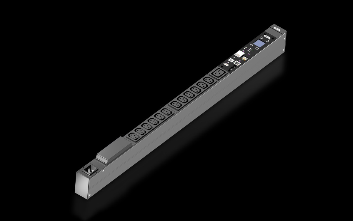 Rittal Pdu Metered 16a/1F C20 12XC13+1XC19
