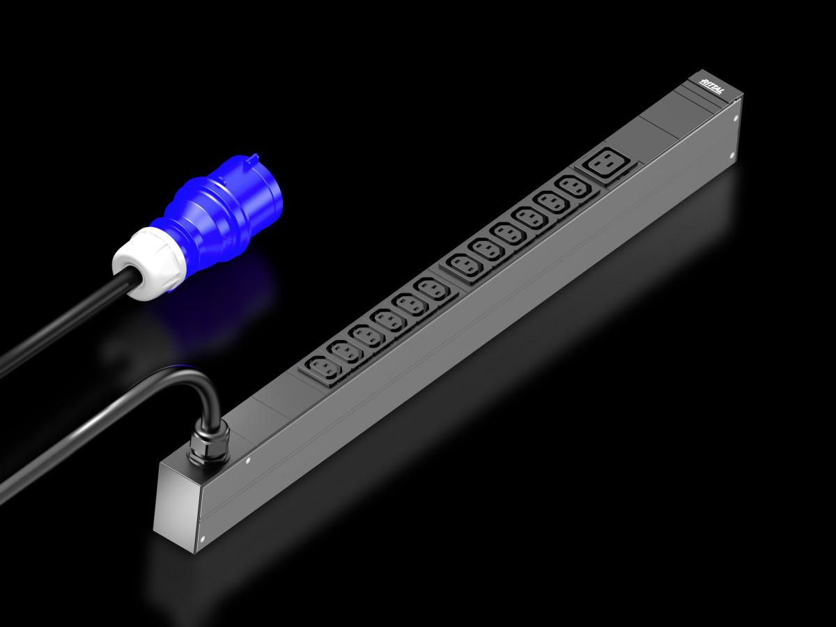 Rittal PDU Pdu Basic 16a/1F cee 12XC13 / 1XC19
