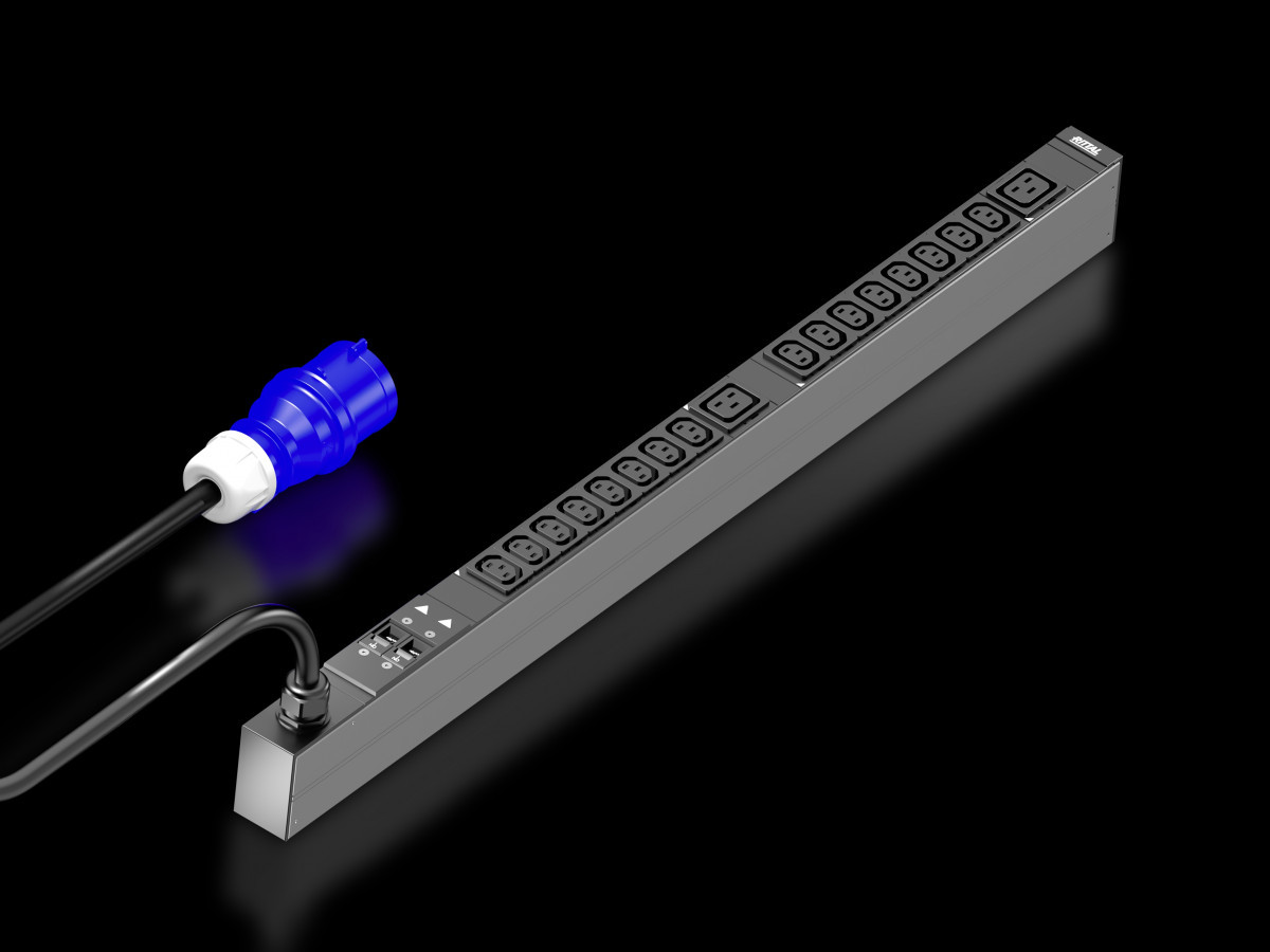 Rittal PDU Pdu Basic 32a/1F cee 16XC13 / 2XC19