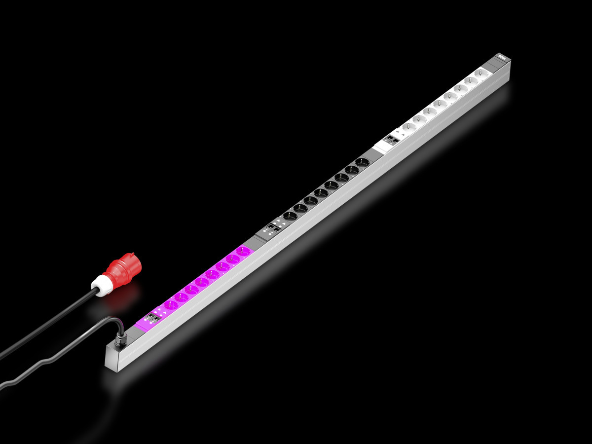 Rittal PDU Pdu Basic 32a/3F cee 24xschuko