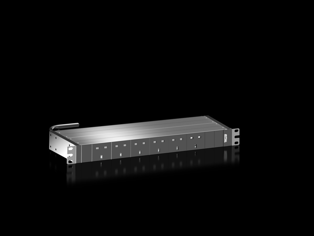 Rittal PDU Pdu Basic uk 13a/1F 6X BS1363