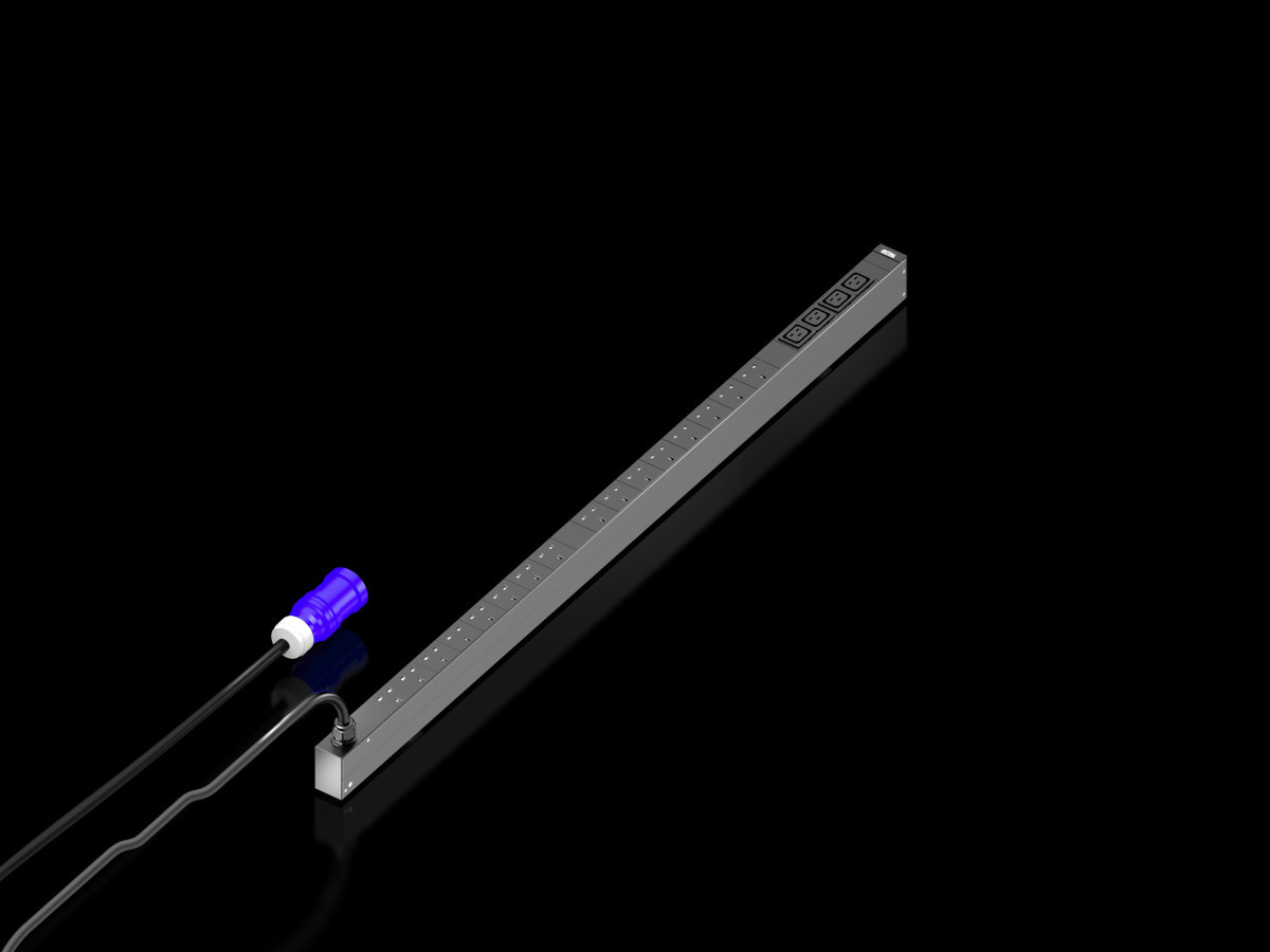 Rittal PDU Pdu Basic uk 16a/1F 16X BS1363 / 4XC19