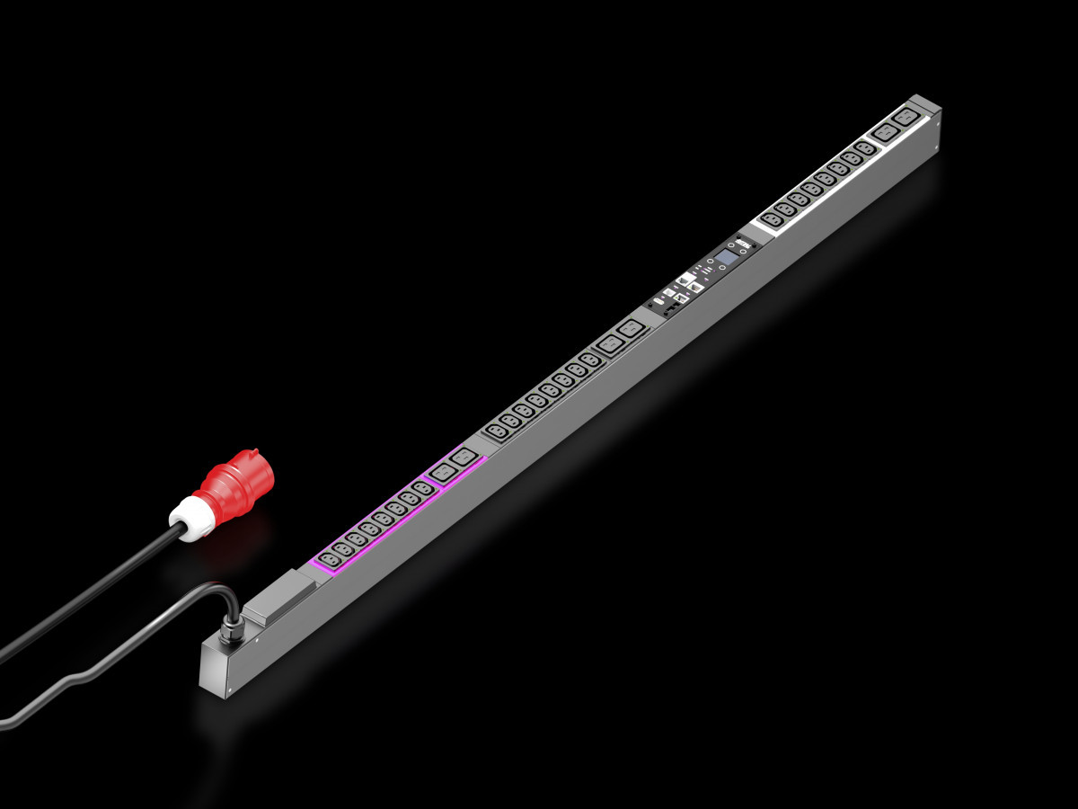 Rittal PDU Pdu Managed 16a/3F 24XC13 / 6XC19